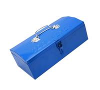 Caja de herramientas de metal, contenedor de caja de chapa de hierro para estudiantes y profesionales para organizar y transportar estuches esenciales