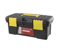 Caja de Herramientas de plástico de una Sola Capa de Almacenamiento de 10 Pulgadas para Accesorios y Herramientas de Taladro eléctrico, diseño portátil para una fácil gestión de Herramientas