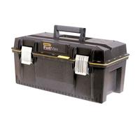 Caja de herramientas impermeable Stanley FatMax 1-94-749 - Negro y amarillo - Gran capacidad de almacenamiento - Se puede cerrar con candado