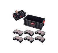 Caja de herramientas modular abierta 26L TWO BOX Z251613PG013