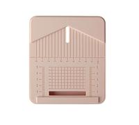 Caja de herramientas multiusos para manualidades con agujeros guía para taladrar de forma limpia en materiales de fabricación de joyas y suministros de arte, caja de perforación a prueba de polvo para