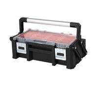 Caja De Herramientas Organizador De Almacenamiento De Hardware Caja De Piezas Pequeñas Contenedor De Aparejos De Portátil Con Organizador De Divisores Extraíbles