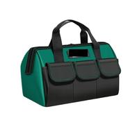 Caja de herramientas, organizador portátil for electricistas y bolsa trabajo, caja resistente con múltiples bolsillos Mochila de Herramientas