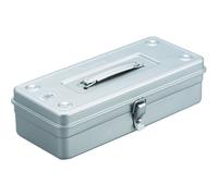 Caja de herramientas para maletero TRUSCO T-350SV, 14,8 x 64,2 x 4,0 pulgadas (373 x 163 x 102 mm), color plateado