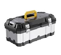 Caja de herramientas portátil de acero inoxidable, caja de herramientas para electricistas, gran capacidad, maleta industrial, bolsa de herramientas, control estricto y certificación