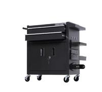 Caja de herramientas portátil para reparación de automóviles, carros de herramientas móviles, armarios de herramientas de metal, estaciones de trabajo de tatuajes, baúl de almacenamiento de taller