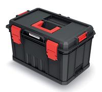 Caja de herramientas profesional con separadores de plástico, 530 x 355 x 310 mm