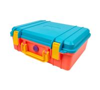 Caja de herramientas resistente a los impactos de varios colores, caja de construcción impermeable para taller y organización de lugares de trabajo, organizador a prueba de aplastamiento