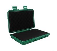 Caja de herramientas resistente al agua Caja de herramientas hermética para herramientas, cámaras y equipo de investigación de campo (verde)