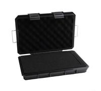 Caja de herramientas sellada Caja de herramientas hermética impermeable con espuma precortada, almacenamiento a prueba de golpes para cámaras de hardware, instrumentos, investigación de campo de