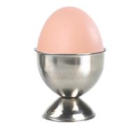 Caja de huevos - Caja de hueos | Tanque de hevo | Almacenamiento Wachteleier | Tickers, portavasos lisos de hueo hecho de acero inoxidable con base estable | Ovarios pequeños, tazas de huevo, ayuda