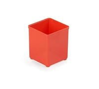 Caja de inserción A3 roja para Sortimo L-BOXX 102 | en juego de 10 unidades | también para nuevo L Boxx G4