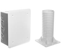 Caja de instalación eléctrica para aislar con soporte KUZ-VI_KB