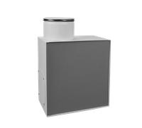 Caja de instalación Limodor Conexión de aire de escape LW19: NW 160 - Nº de artículo de fábrica: 000060002