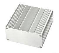 Caja de instrumentos PCB de aluminio DIY con cubierta deslizante, diseñada para estabilidad y longevidad en proyectos de ingeniería electrónica y configuración de radio