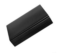 Caja de instrumentos PCB de aluminio para proyectos electrónicos, 80 x 50 x 20 mm, caja de conexiones con tornillos, aleta de oxidación negra con chorro de arena