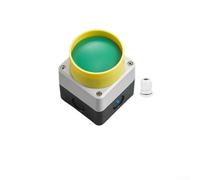 Caja de interruptores de botón impermeable, 22 mm de diámetro, hecha de ABS con diseño a prueba de óxido y tornillos de instalación seguros (4)