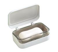 Caja De Jabón De Premium Con Tapa Y Bandeja Extraíble | Plato De Jabón Portátil Para Viajar | Recipiente A Prueba De Polvo Con Tapa | Soporte De Jabón De Viaje Para Baño, Cocina, Al Aire Libr