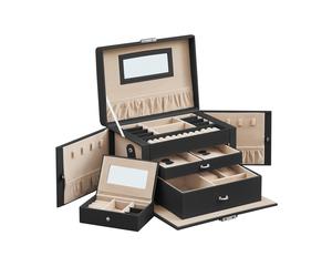 Caja de Joyas Abierta del Lado