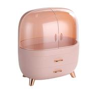 Caja de joyas maquillaje de espacio, organizador cosmético impermeable ahorrador para acceso fácil a una organización, a, S