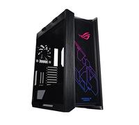 Caja de Juego Asus ROG Strix Helios ATX de tamaño Mediano, con Tres Paneles de Vidrio Templado Ahumado y una construcción de Aluminio Cepillado Refinado, y tecnología Aura Sync
