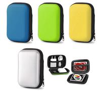 Caja de Juego de Cartas, 4 Piezas Estuche para Cartas de Juego, Caja De Almacenamiento De PóQuer De Cartas, Mini Cajas De Tarjetas Cerradas, para Tarjetas(Amarillo,Verde,Plata,Azul Oscuro)