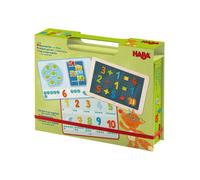 Haba 302589 - Juego Magnético 1, 2, a Contar Bien, Juego en Lata. Más de 3 años