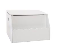 caja de juguetes y biblioteca infantil