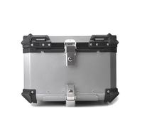 Caja De La Cola De La Motocicleta para Guzzi V85TT V85 TT V 85 TT 2021 2022 2023 2024 2025, Aluminio Impermeable Motocicleta Top Box, Maleta para Almacenamiento De Casco, Accesorios