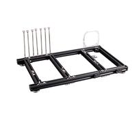 Caja de la computadora de Bricolaje, Plataforma de Prueba de overclocking de la Caja de la PC del Ordenador ATX de la aleación de Aluminio del Marco Abierto 20x20