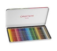 Caja de lápices de acuarela Caran D’ache Prismalo para artistas, colores al agua, caja de metal (12 lápices), color Set Of 40 40