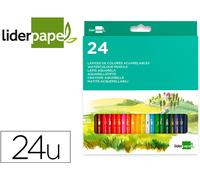 Caja de lápices de colores de acuarela 24 colores