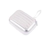 Caja de lata creativa de caramelo caja de embalaje de almacenamiento rectangular caja de hojalata joyería cartera mágica (blanco, talla única)