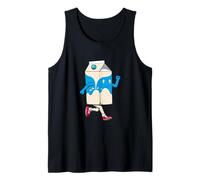 Caja de leche irónica Maratón de running Corredor aficionado Camiseta sin Mangas