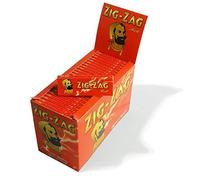 Caja de librillos de papel de liar Zig Zag rojo (100 unidades)