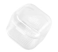 Caja de limpieza de brocas de doble capa, caja de herramientas de uñas, herramienta de manicura para salones de belleza