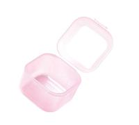 Caja de limpieza de brocas para uñas, herramienta de manicura, caja de herramientas esterilizadora, manicura