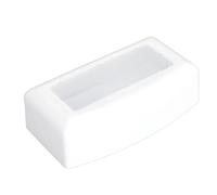 Caja de Limpieza de Herramientas de Maquillaje Bandeja de Limpieza de Herramientas de Uñas Portátil con Capa de Filtrado Separada Material ABS para Herramientas de Maquillaje