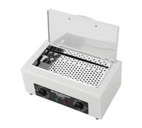 Caja de limpieza de herramientas de metal de alta temperatura, de acero inoxidable, esterilizador de uñas de 300 W, con gabinete de calor seco para salón, salón de uñas y salón de belleza