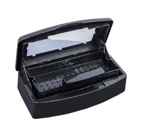 Caja de limpieza de herramientas para uñas, caja esterilizadora que ahorra espacio, perfecta para pequeños salones de belleza