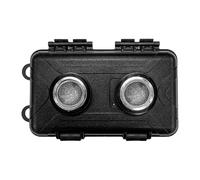 Caja De Llave Magnética Para Debajo Del Coche | Clave Impermeable Que Es Un Panorama Para Vehículos | Caja De Soporte De Llave Para Exteriores Segura, Oculte Un Almacenamiento Seguro De Llave Debajo D