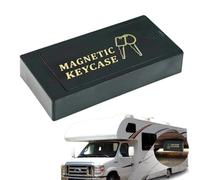 Caja De Llave Magnética - Soporte De Tecla De Almacenamiento, Estuche De Bloqueo, Caja Fuerte Oculta | Armario Con Llave Exterior, Almacenamiento De Accesorios Para Vehículos, Organizador De Repuesto