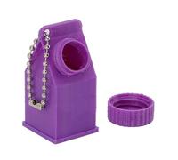 Caja de Llavero de Cartón de Leche Caja de Colgación de Caja Portátil para Mochila para Acampar, Caja de Leche para Cadena de Claves, Bandas (#1) (#2) (#3) (#4) (#5)