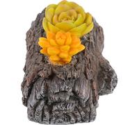 Caja de Llaves de Piedra Realista para Exterior, Resina Decorativa | Ocultador para Llaves y Objetos Pequeños, Aspecto Natural, Adecuado para Jardín y Parterres
