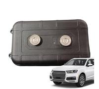 Caja de llaves magnética para debajo del coche,Llavero magnético debajo del coche,Estuche para llaves de coche al aire libre | Caja de llaves oculta debajo del coche para el almacenamiento, llave