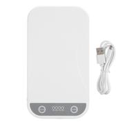 Caja de luz con perlas LED UVC para desinfección de teléfonos móviles, tecnología de luz azul, desinfección rápida, difusor de aromaterapia,