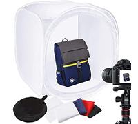 Caja de Luz Estudio Fotográfico Portátil 90x90x90cm Caja de Fotografía con 4 Fondos de Fotografía Mini Light Box Fotográfico