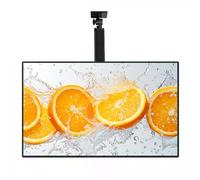 Caja de luz LED montada en la pared, tablero de menú, cartelera 3D con diseño retroiluminado, alto brillo, fácil de instalar, material de aleación de titanio, 2,3 mm de grosor, uso comercial