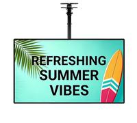 Caja de luz LED para menú de pared, cartelera digital LED con poste telescópico, caja de luz colgante con marco a presión, cartel publicitario 3D, letrero publicitario para restaurante