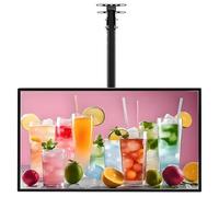 Caja de luz LED para menú, tablero de menús 3D retroiluminado para restaurantes y cafeterías, pantalla vertical montada en la pared, 60 x 100 cm